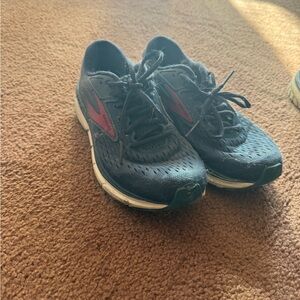 Brooks Blue and Red Athletic Shoes